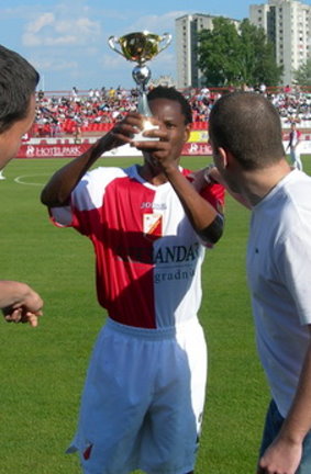 Joseph Nestroy Kizito, pobednik izbora za Igrača sezone 2008/09