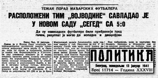 Politika od 13.01.1941