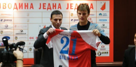 Nemanja Bilbija, novo pojačanje Vojvodine